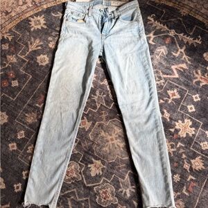 Rag & Bone Light acid Wash Skinny Jeans